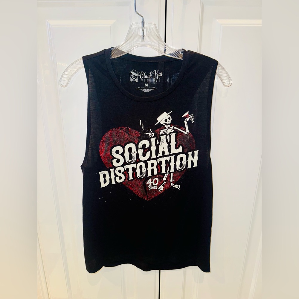 Social Distortion 40th Anniversary Tank Top ♥️